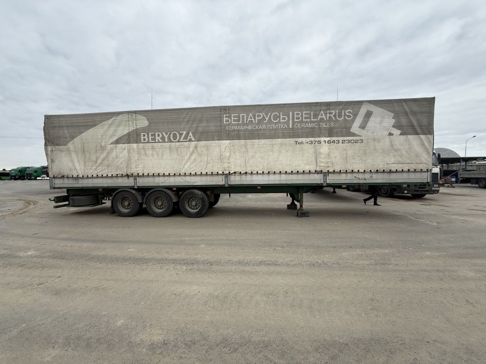 Полуприцеп бортовой тентовый МАЗ 975830 3012, 2008