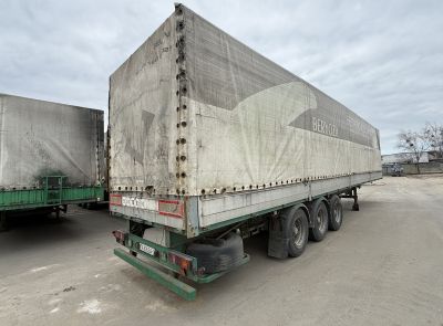 Полуприцеп бортовой тентовый МАЗ 975830 3012, 2008