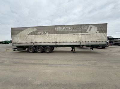 Полуприцеп бортовой тентовый МАЗ 975830 3012, 2008